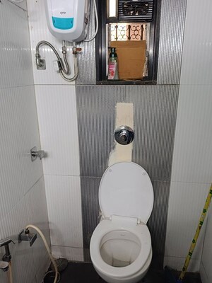 Bathroom in 3 BHK Apartment at Nikki Apartment, Prabhadevi – for Rent