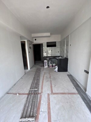 Building Lobby in 1 BHK Apartment at Ruparel Premia, Mulund West – for Sale