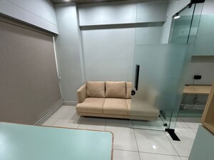 Bathroom in  Office Space at Shyamal – for Rent