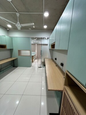 Kitchen in  Office Space at Shyamal – for Rent