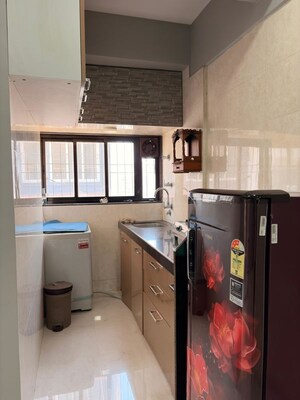 Kitchen in 1 BHK Apartment at Jayant Apartments, Prabhadevi – for Rent