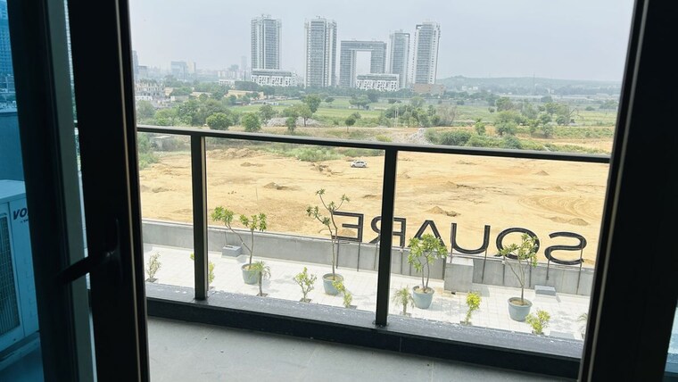 Balcony, paras-square-service-apartments Studio 910 Sq.Ft. Apartment In Sector 63a Gurgaon 10278472