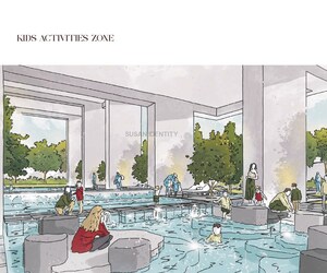 Swimming Pool in 3.5 BHK Apartment at Navanaami One, Kokapet – for Sale