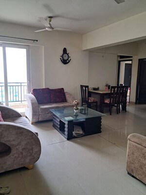Living Room in 3 BHK Apartment at Amrapali Heartbeat City, Sector 107 – for Rent