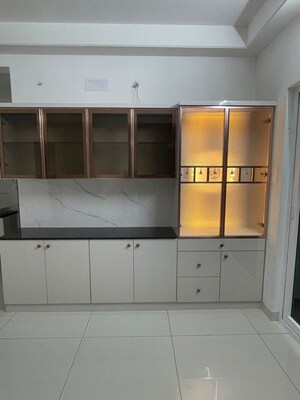 Kitchen in 3 BHK Apartment at Aparna Zenon, Puppalaguda – for Rent