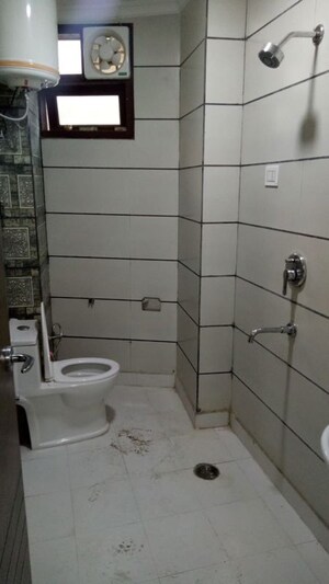 Bathroom in 3 BHK Builder Floor at Khirki Extension – for Sale