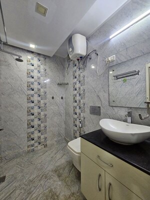 Bathroom in 3 BHK Builder Floor at Sector 56 – for Rent
