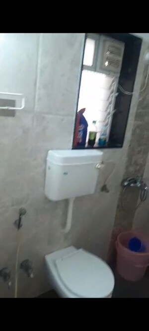 Bathroom in 2 BHK Apartment at Mahaveer Jeevan Deep, Kandivali West – for Sale