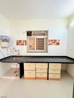 Kitchen in 2 BHK Apartment at Goel Ganga Arcadia, Kharadi – for Rent