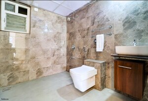 Bathroom in 2 BHK Apartment at Goel Ganga Arcadia, Kharadi – for Rent