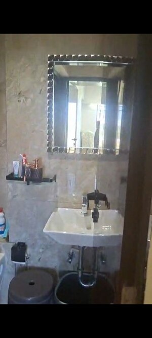 Bathroom in 2 BHK Apartment at Gurukrupa Marina Enclave, Malad West – for Sale