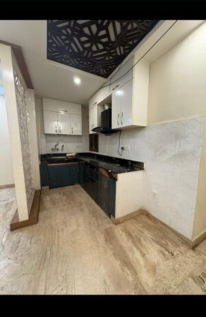 Kitchen in 2 BHK Builder Floor at Malviya Nagar – for Rent