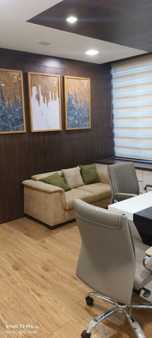 Living Room in  Office Space at Shilp Arista, Bodakdev – for Rent