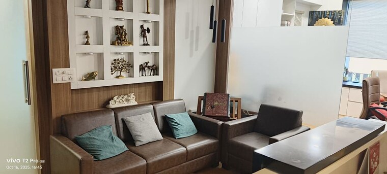 Living Room, shilp-arista Commercial Office Space 2050 Sq.Ft. In Bodakdev Ahmedabad 10278818