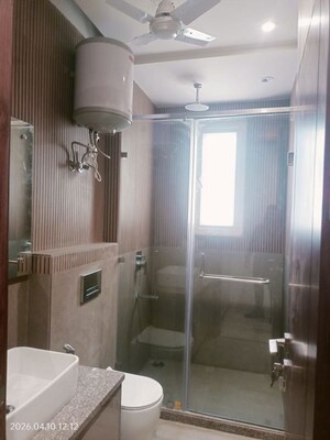 Bathroom in 3 BHK Builder Floor at Malviya Nagar – for Rent
