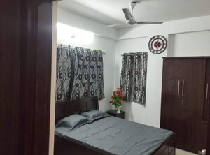 Bedroom in 1 BHK Apartment at Ramky Towers Gachibowli, Gachibowli – for Rent