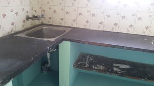 Kitchen in 1 BHK Independent House at Rt Nagar – for Rent