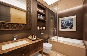 Bathroom in 3 BHK Apartment at Lokhandwala Minerva Mahalaxmi, Mahalaxmi – for Sale