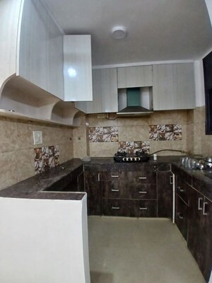 Kitchen in 3 BHK Apartment at Chattarpur – for Rent