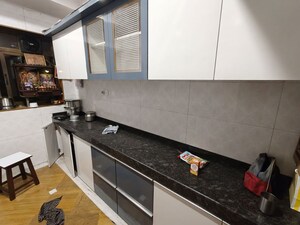 Kitchen in 2 BHK Apartment at Rajvilas Hawa Mahal Chs, Manpada – for Rent