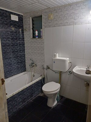 Bathroom in 3 BHK Apartment at Chandkheda – for Sale