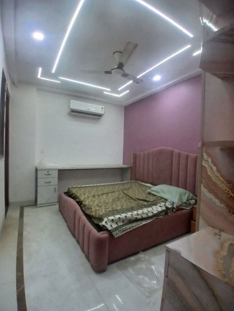 Bedroom, chattarpur 3 Bedroom 1200 Sq.Ft. Apartment In Chattarpur Delhi 10278901