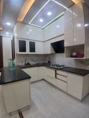 Kitchen in 3 BHK Apartment at Chattarpur – for Rent