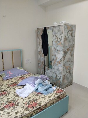 Bedroom in 2 BHK Apartment at Dynamix Divum, Malad East – for Rent