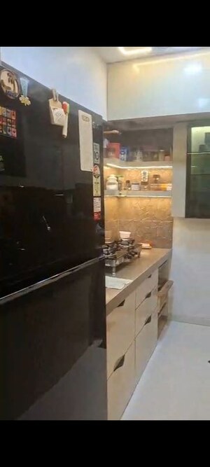 Kitchen in 2 BHK Apartment at Gurukrupa Marina Enclave, Malad West – for Rent