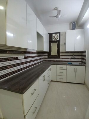 Kitchen in 3 BHK Apartment at Chattarpur – for Rent