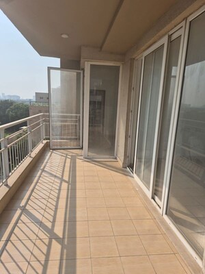 Balcony in 4 BHK Apartment at Puri Diplomatic Greens Phase I, Sector 111 – for Rent