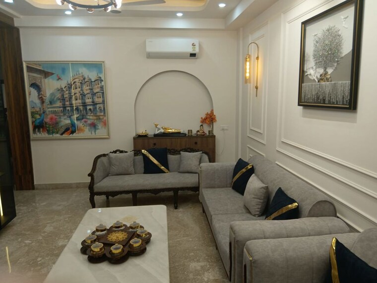Living Room, ss-linden 4 Bedroom 2800 Sq.Ft. Builder Floor In Sector 84 Gurgaon 10278935