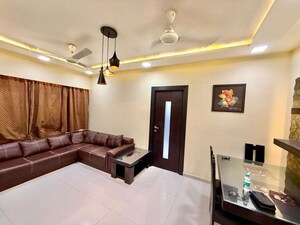 Living Room in 2 BHK Apartment at Lalani Grandeur, Goregaon East – for Sale