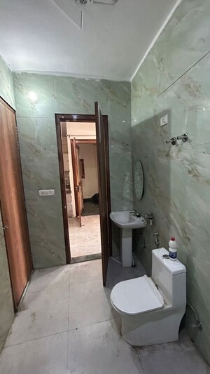 Bathroom in 2 BHK Builder Floor at Delta I Greater Noida – for Rent