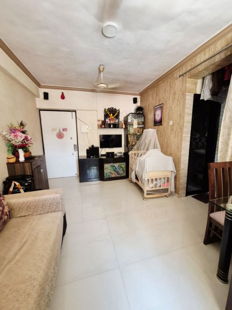 Living Room, evershine-insat-chs 1 Bedroom 555 Sq.Ft. Apartment In Kandivali East Mumbai 10279068