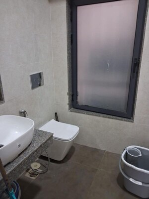 Bathroom in 1 BHK Apartment at Dynamix Avanya, Dahisar East – for Rent