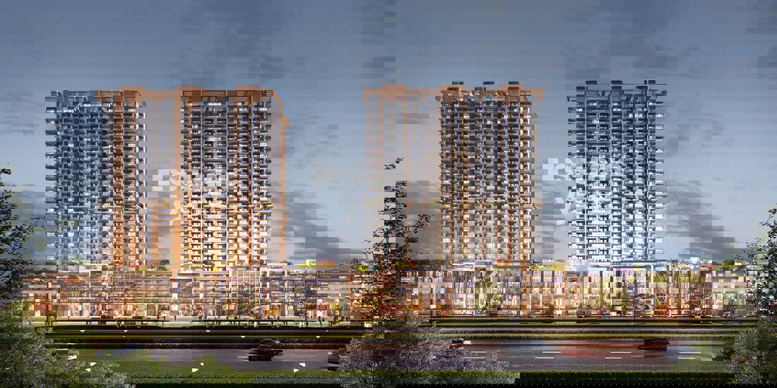 2.5 BHK 1310 Sq.Ft. Apartment in M3M Capital