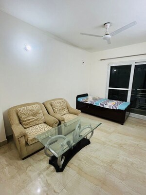 Living Room in 1 BHK Builder Floor at Sector 57 – for Rent