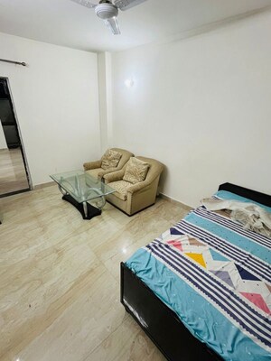 Bedroom in 1 BHK Builder Floor at Sector 57 – for Rent