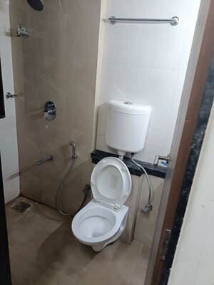 Bathroom in 2 BHK Apartment at Bdd Chawl – for Rent