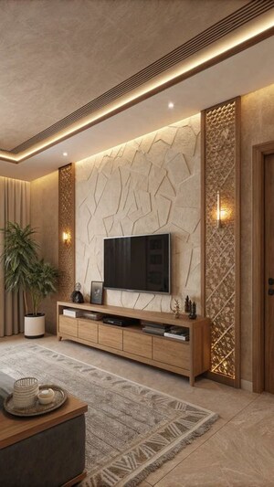 Living Room in 2 BHK Villa at Bidadi – for Sale