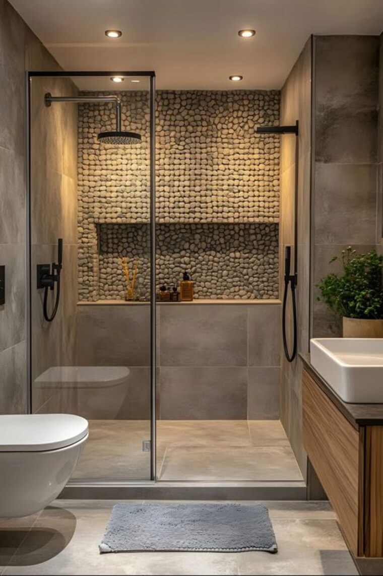 Bathroom, bidadi 2 Bedroom 1500 Sq.Ft. Villa In Bidadi Bangalore 10279464