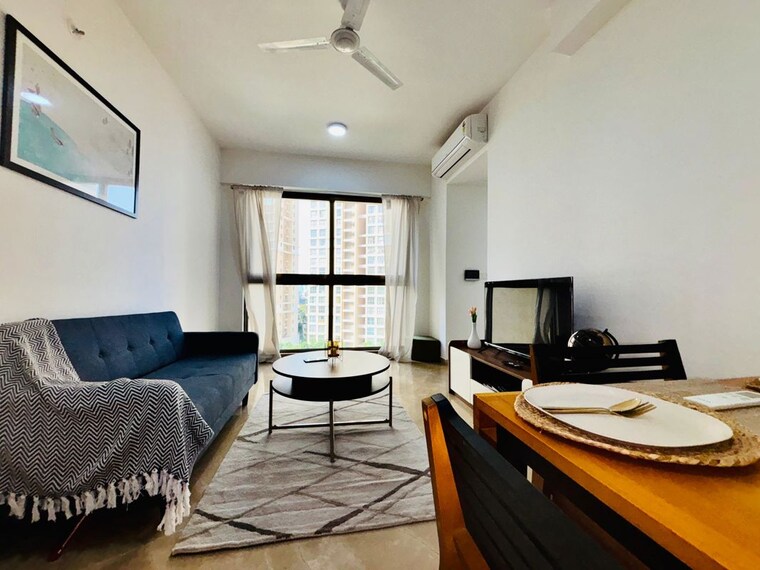 Living Room, rustomjee-crown 3 Bedroom 1340 Sq.Ft. Apartment In Prabhadevi Mumbai 10279505