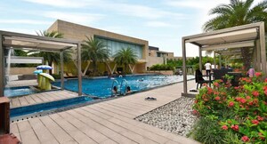 Swimming Pool in 3 BHK Apartment at Omaxe The Resort, South Mullanpur – for Rent