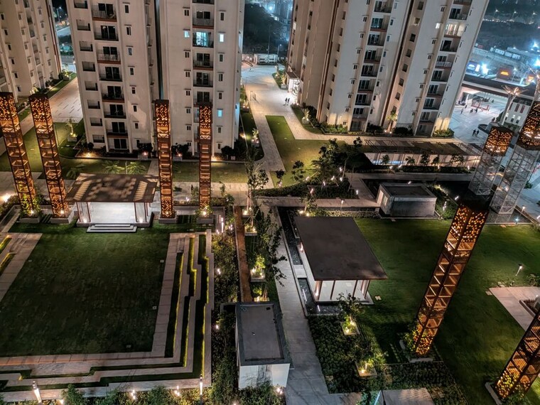 Exterior View, aparna-zenon 3 Bedroom 2257 Sq.Ft. Apartment In Puppalaguda Hyderabad 10279564