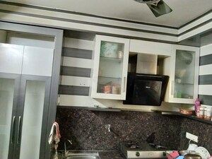 Kitchen in 3 BHK Apartment at Theme Ambience Golf View, Gachibowli – for Rent