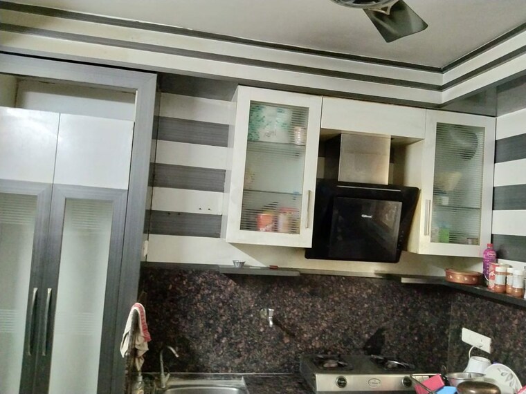 Kitchen, theme-ambience-golf-view 3 Bedroom 1920 Sq.Ft. Apartment In Gachibowli Hyderabad 10279772