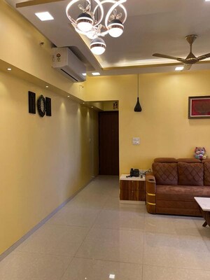 Living Room in 2 BHK Builder Floor at Andheria Mor Village – for Sale