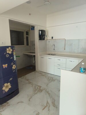 Kitchen in 2 BHK Apartment at Krishna Fairmont, Wakad – for Rent