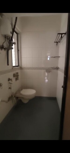 Bathroom in 3 BHK Apartment at KP Krishna Regency, Malad West – for Rent